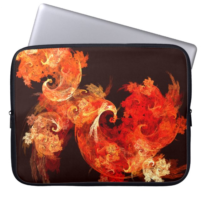 Danske Firebird Abstrakt Art Laptop sleeve (Framsidan)