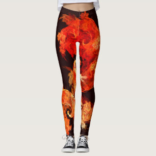 Danske Firebird Abstrakt Art Leggings