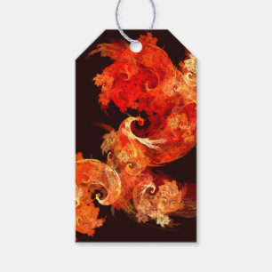 Danske Firebird Abstrakt Art Presentetikett