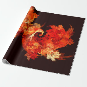Danske Firebird Abstrakt Art Presentpapper