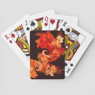 Danske Firebird Abstrakt Art Spel Kort