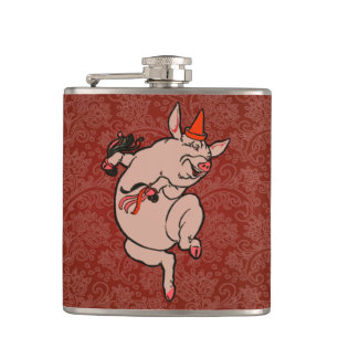 Danske Gris Antique Cute Dancer Fickplunta