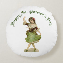Danske Irish Lass Round Pillow Rund Kudde