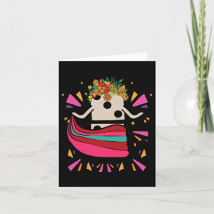 Danske Mexikanska Tåg Domino Tile Flowers Funny Ga Kort