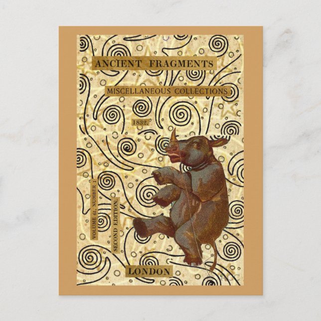 Danske Rhino Vykort (Framsida)