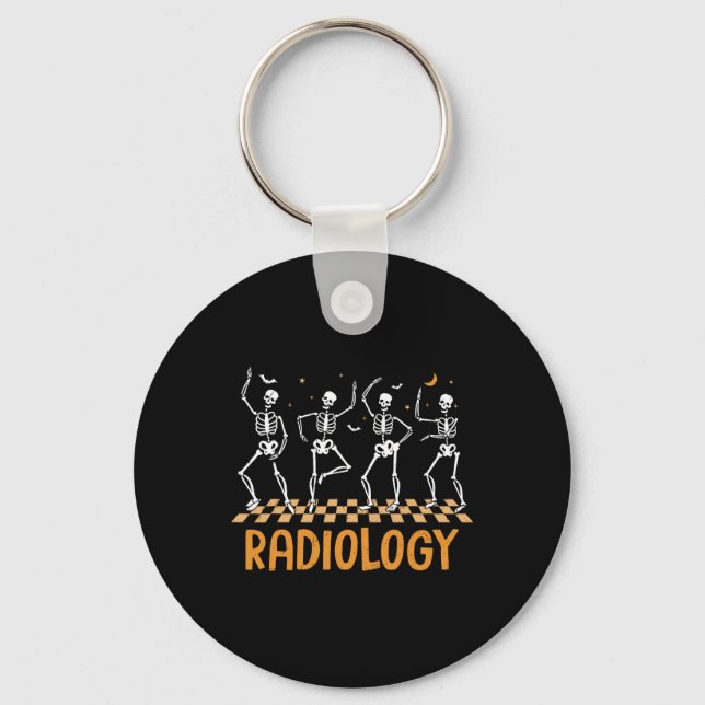 Danske Skeleton Radiology Technician Xray Tech Ha Nyckelring (Framsida)
