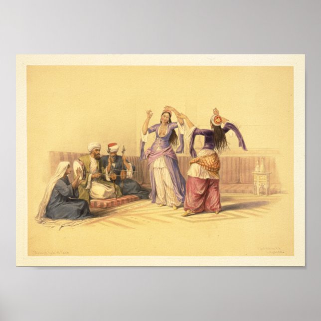 Danske tjejer i Kairo Poster (Framsidan)