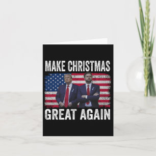 Danske Trump Santa och Dj Vance gör julgrr Kort