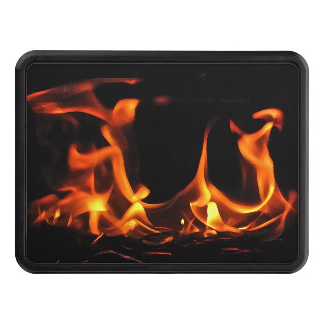Dansking Fire Trailer Hitch Cover Dragkroksskydd (Framsidan)