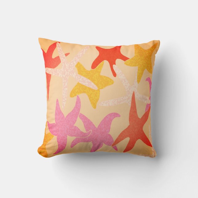 Dansking Starfish Dekorativ kudde (Framsida)