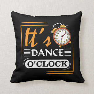 Dansking Time Lärare Coach Dancer Kudde