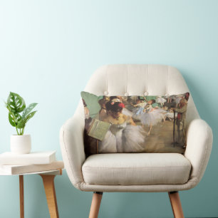 Dansklass av Degas, Vintage Impressionism Balett Lumbarkudde