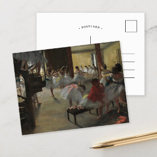 Dansklassen Edgar Degas Vykort