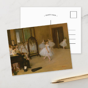 Dansklassen Edgar Degas Vykort