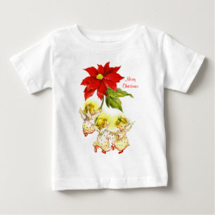 Danskning Baby Änglar jul Baby Shirt T