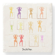 Danskning med Färg Female Kaleidoscope