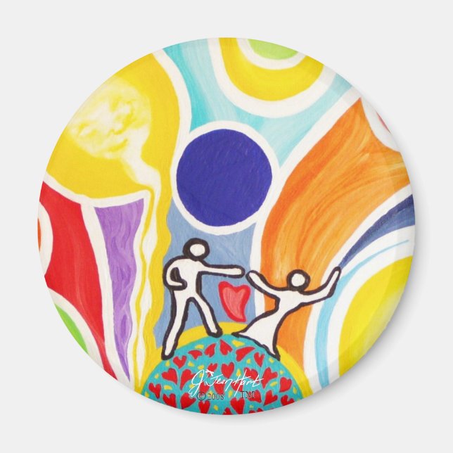 Danskning på moonbeams magnet (Framsidan)