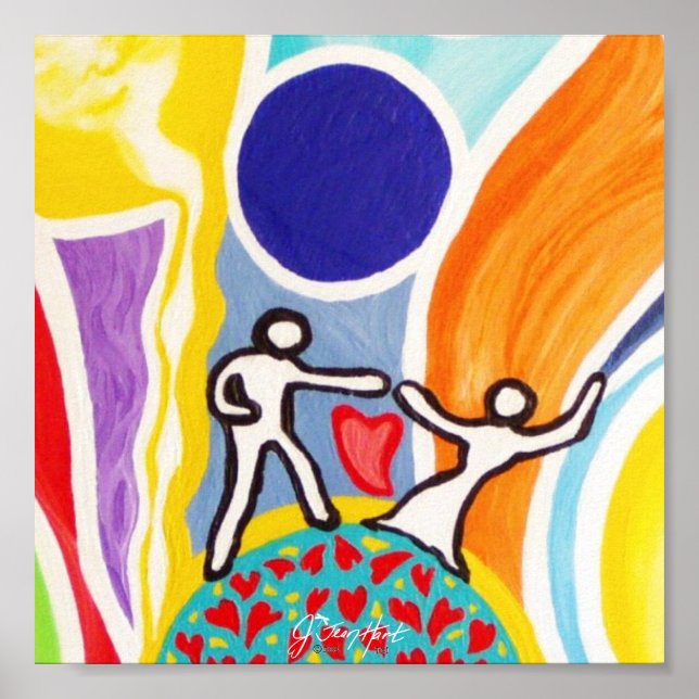 Danskning på moonbeams poster (Framsidan)