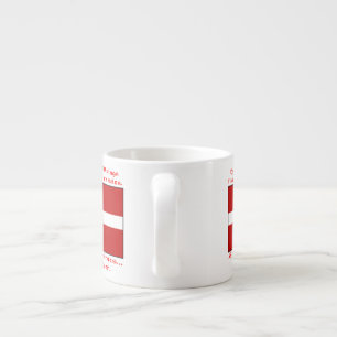 Danskt blod & öl Viking Espressomugg