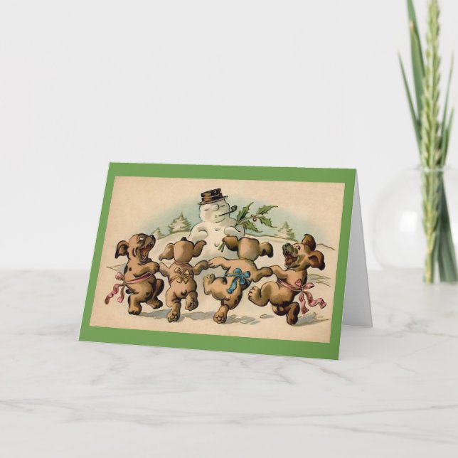 Danskvalpar Helgkort (Framsida)