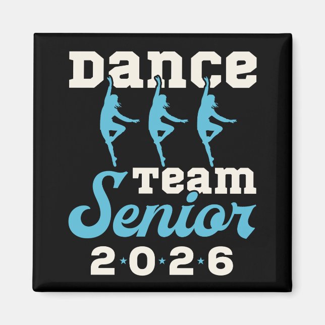 Danslag Seniorklass 2026 Magnet (Framsidan)