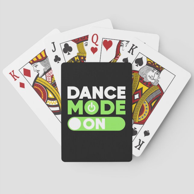 Dansläge på casinokort (Baksidan)