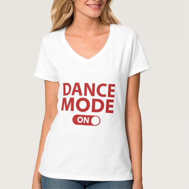 Dansläge På T Shirt (Framsida)