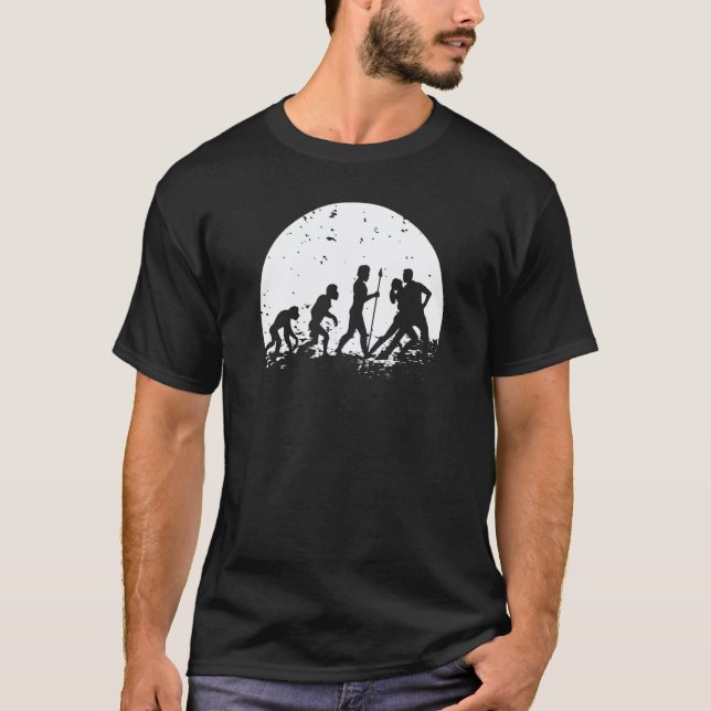 Danslärare Evolution Dansskola Dansare Dans  T Shirt (Framsida)