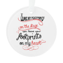 Danslärare - fotspår på hjärtan