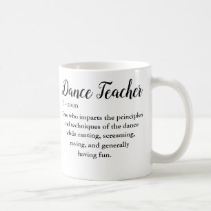 Danslärare Kaffemugg
