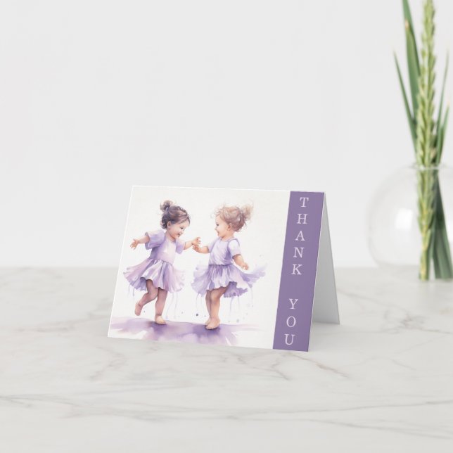  Danslärare Tacksamhetskort  Tack Kort (Framsida)