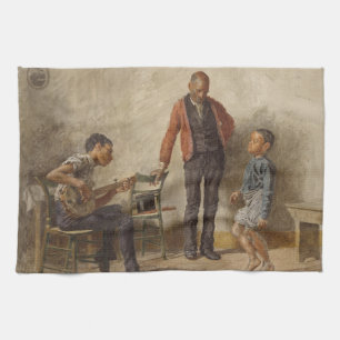 Danslektionen av Thomas Eakins Kökshandduk