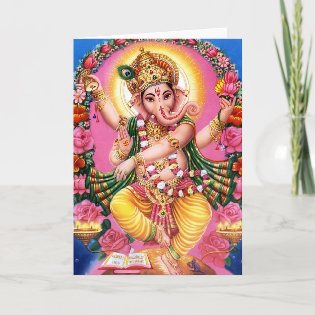 DansLord Ganesha Kort (Framsida)