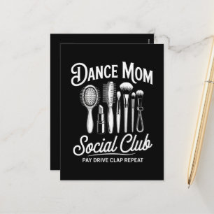 Dansmamma Social Club Mamma Helg Vykort