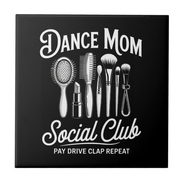 Dansmamma Social Club Mamma Kakelplatta (Framsidan)