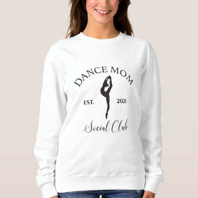 Dansmamma social klubb t shirt (Framsida)