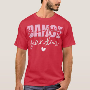 Dansmormor till en farmor från dansare t shirt