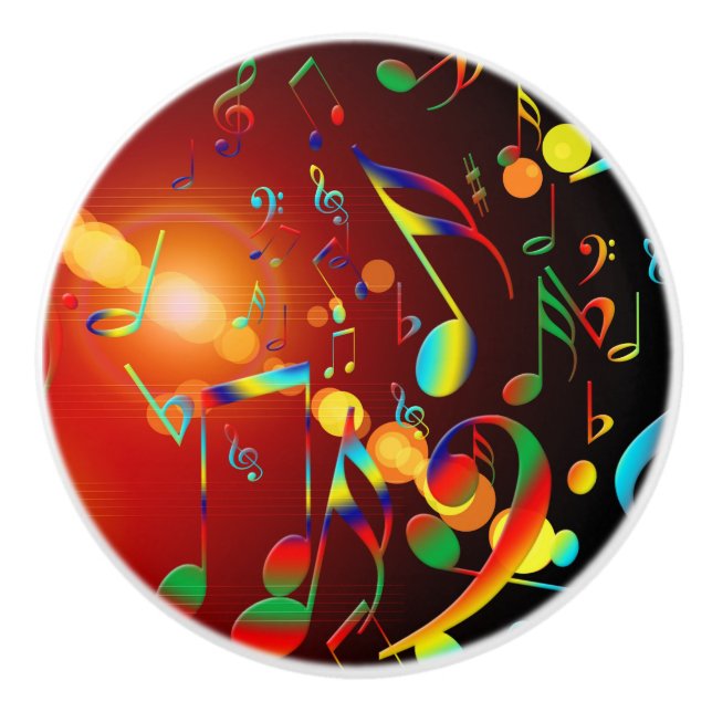 Dansmusik noter knopp (Framsidan)