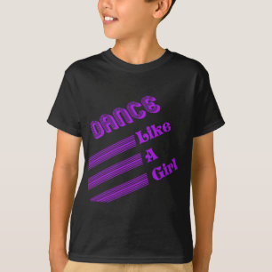 Dansnågot liknande en flicka t shirt