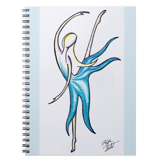 Dansnågot liknande världen håller ögonen på den anteckningsbok (Framsidan)