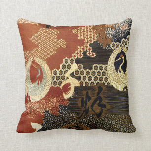 Dansösterlänningkranar Kudde