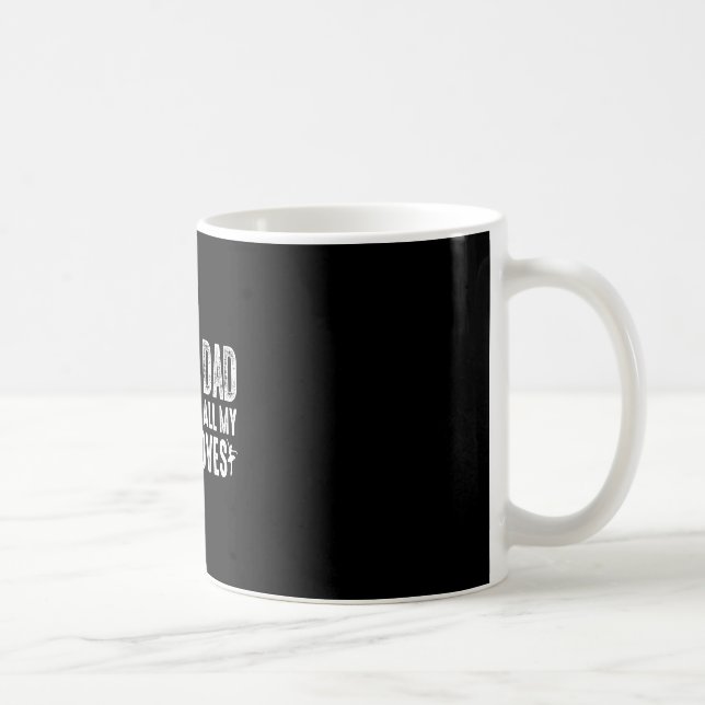 Danspappa jag lärde henne alla mina bästa rörelser kaffemugg (Höger)