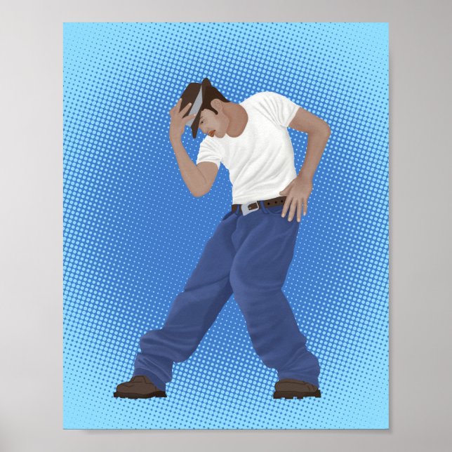 Dansparty  poster (Framsidan)