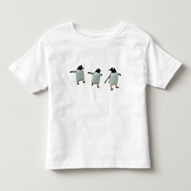 Danspingvinbarns T-tröja Tee (Framsida)