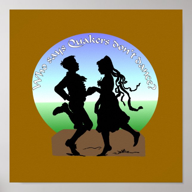 dansquakers poster (Framsidan)