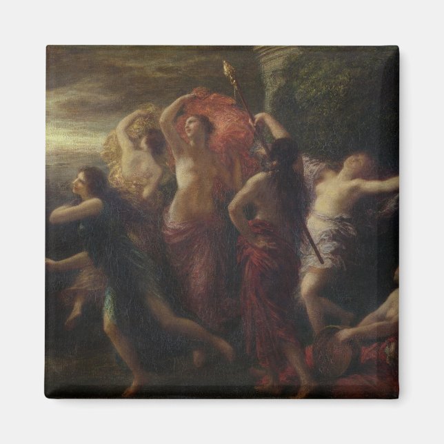 Dansrar, 1891 magnet (Framsidan)