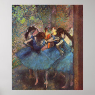 Dansrar - Edgar Degas - 1890 Poster