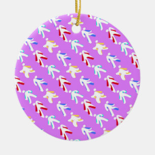 Dansrar Julgransprydnad Keramik