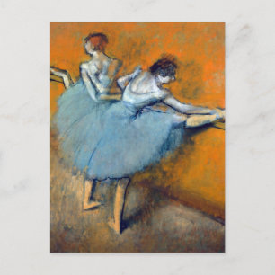 Dansrar på Barre, Edgar Degas Vykort