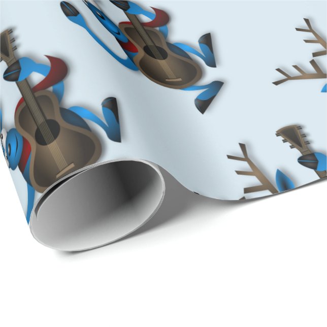 Dansren med gitarren presentpapper (Rullad Hörn)